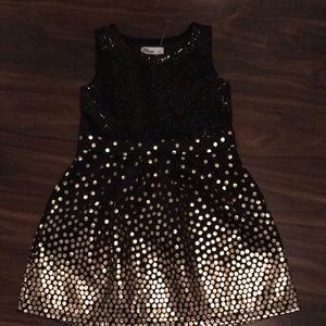Toddler black dress